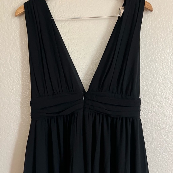 NWOT Heavenly Hues Black Maxi Dress Prom Gown - Picture 5 of 7